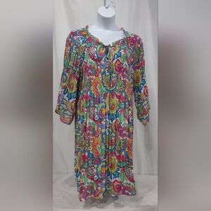 NWT Colorful Paisley Women's Dress